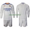 Maillot à Manches Longues Real Madrid Domicile 2021-22 Pour Enfant